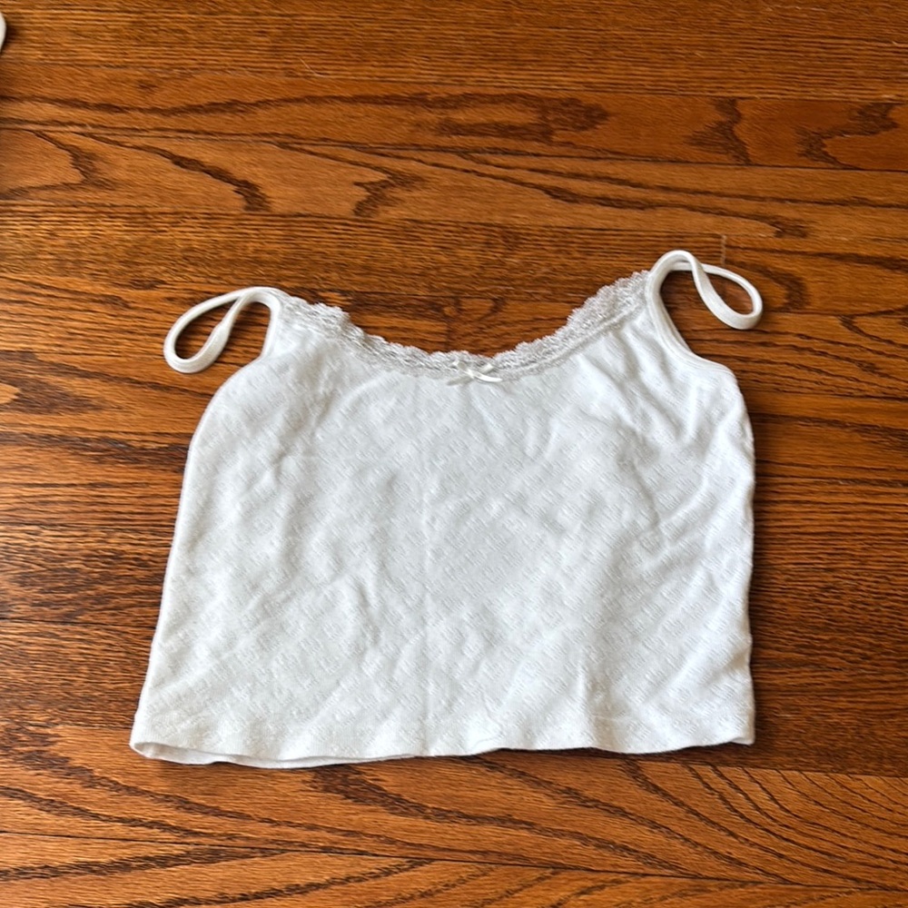 Brandy Melville White Tank Top